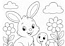 create cute kids coloring book